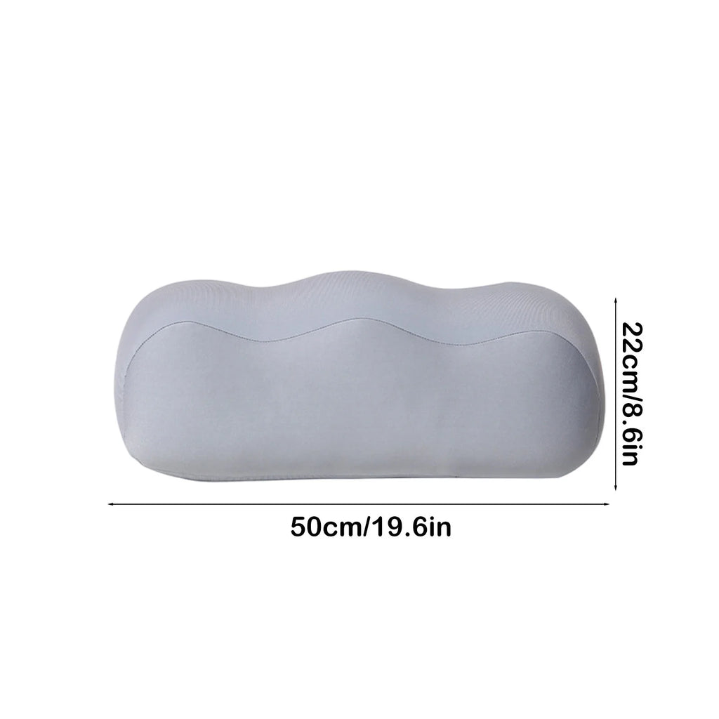 1PCS Curved Leg Cushion Pillow - for Pregnant Women, Relieves Back/Leg Fatigue -19.69X8.66X7.87In