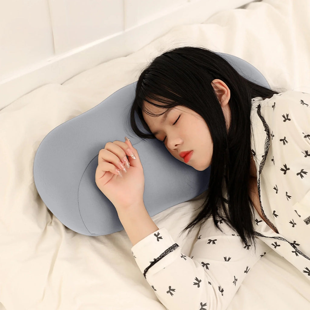 1PCS Curved Leg Cushion Pillow - for Pregnant Women, Relieves Back/Leg Fatigue -19.69X8.66X7.87In